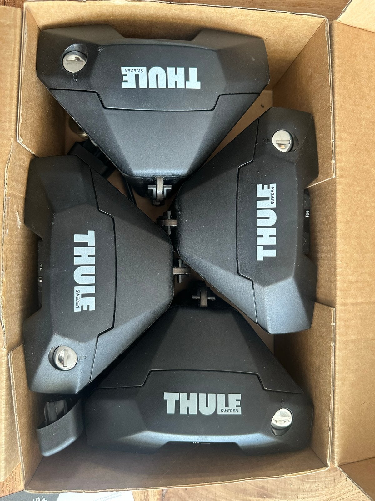Thule Evo Clamp 7105 eventueel met kitset 145044, Ophalen of Verzenden, Zo goed als nieuw