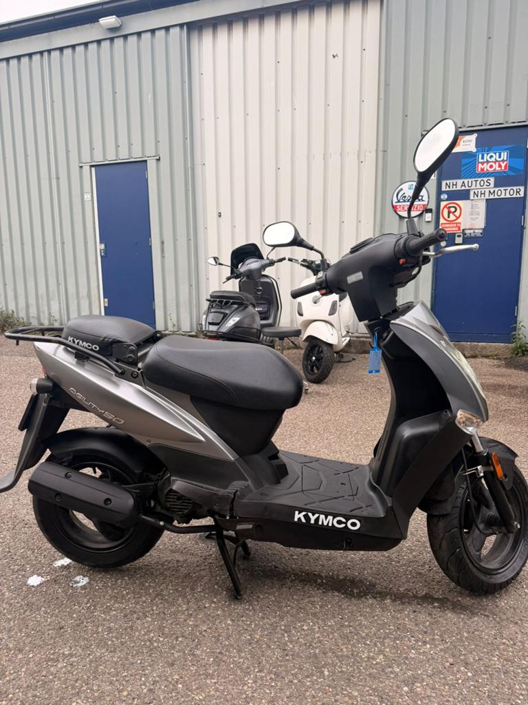 Kymco Agility FR 50 4T 12” 2019 45 KM Antraciet grijs, Ophalen, Gebruikt, Maximaal 45 km/u, 49 cc
