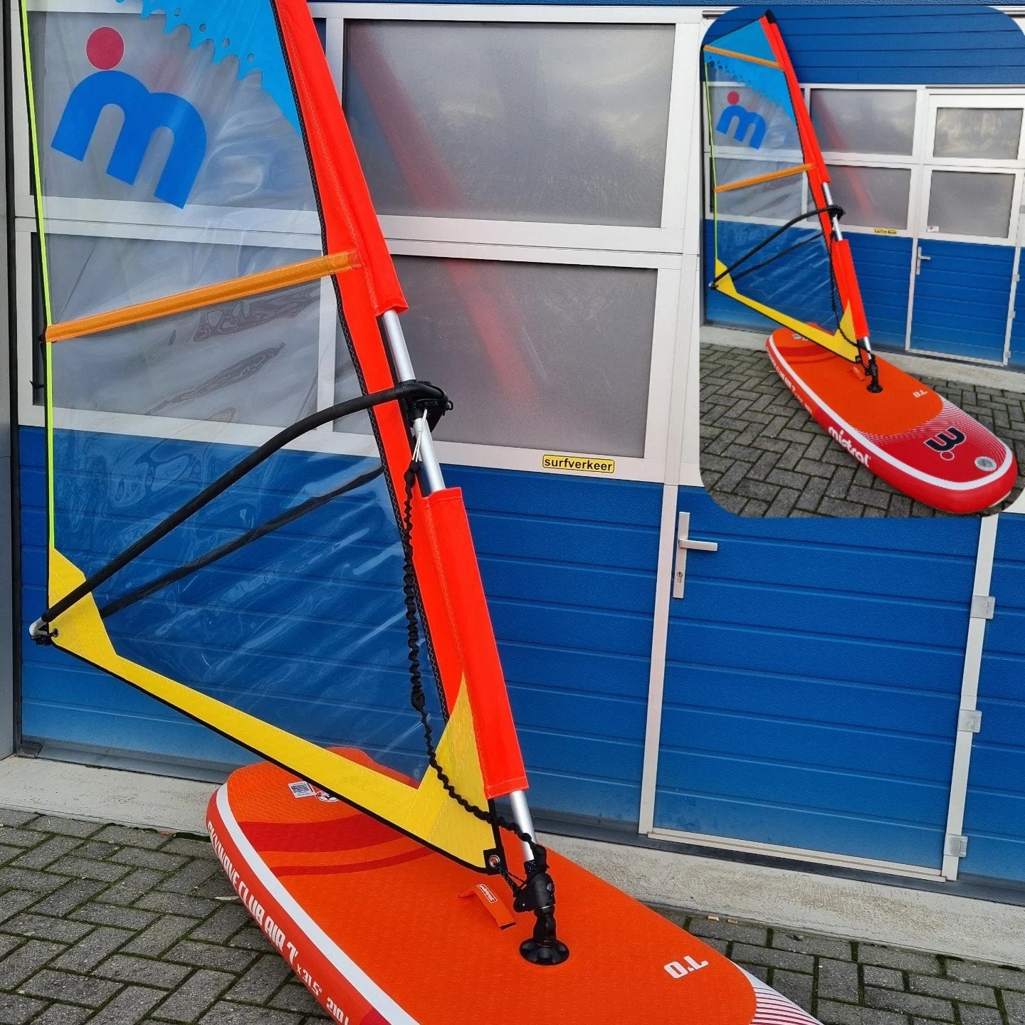 Mistral Skywave Club Air 7'0 Windsurfboard - nieuw, Mistral, Met vin(nen), 3.5 tot 5 m², Minder dan 250 cm
