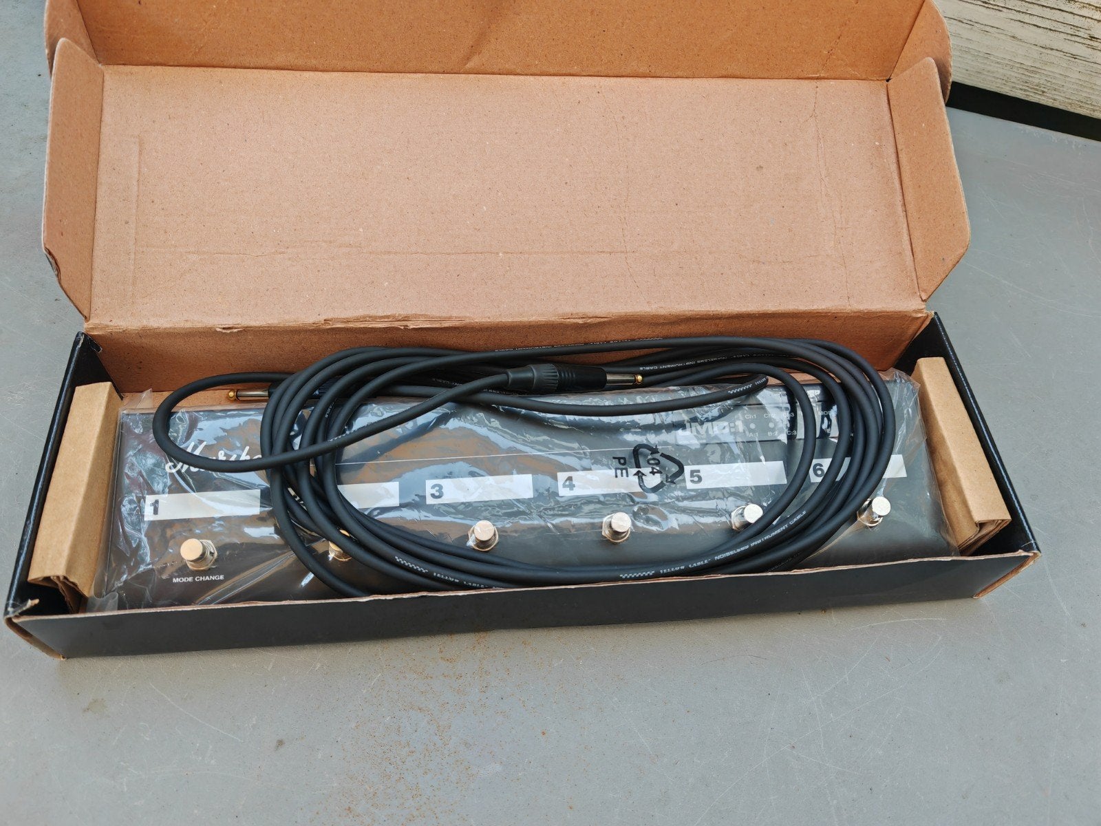 Marshall 6-weg JMD Voetcontroller, Ophalen of Verzenden, Zo goed als nieuw, Overige typen
