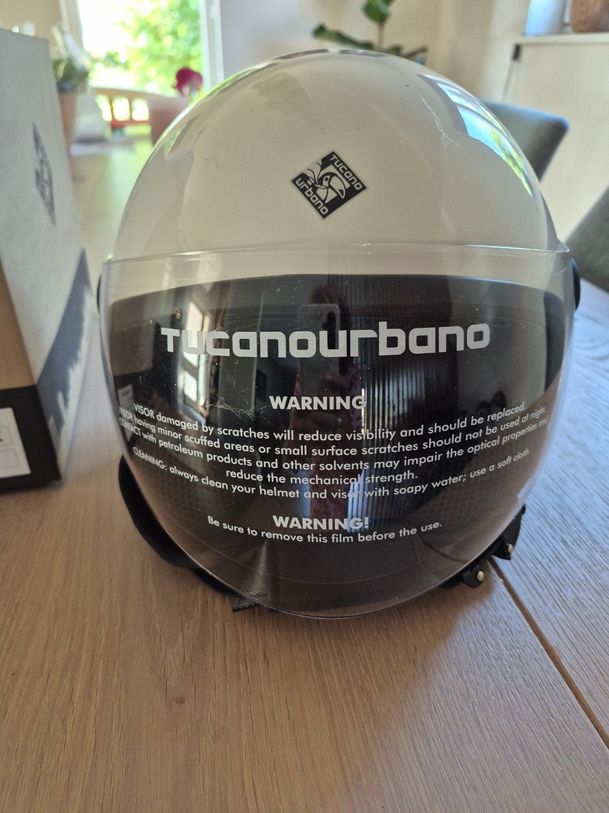 scooter helm Tucanourbano  maat L, Ophalen, Nieuw, Large, Overige merken