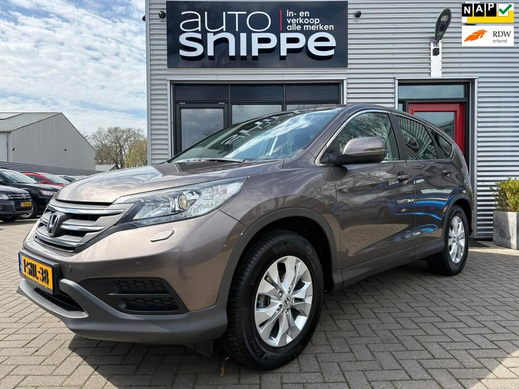 Honda CR-V 2.0 Comfort -CLIMA-CRUISE-STOELVERWARMING-TREKHAA, Auto's, Voorwielaandrijving, Euro 5, Gebruikt, Zwart