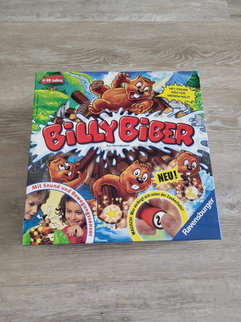 Ravensburger 22246 - Billy Biber, Hobby en Vrije tijd, Gezelschapsspellen | Kaartspellen, Ophalen, Zo goed als nieuw