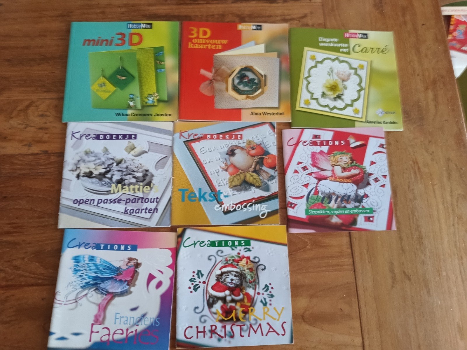 Hobbyboeken: Kaarten maken, 3D, Embossing, Fairies, Kerst, Fantasie, Gebruikt, Meerkleurig, Ophalen of Verzenden