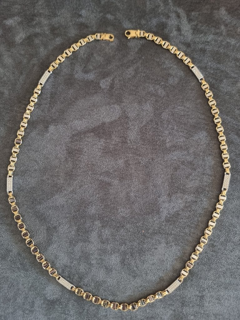 gouden ketting 18 karaat, Ophalen, Gebruikt, Goud, Goud