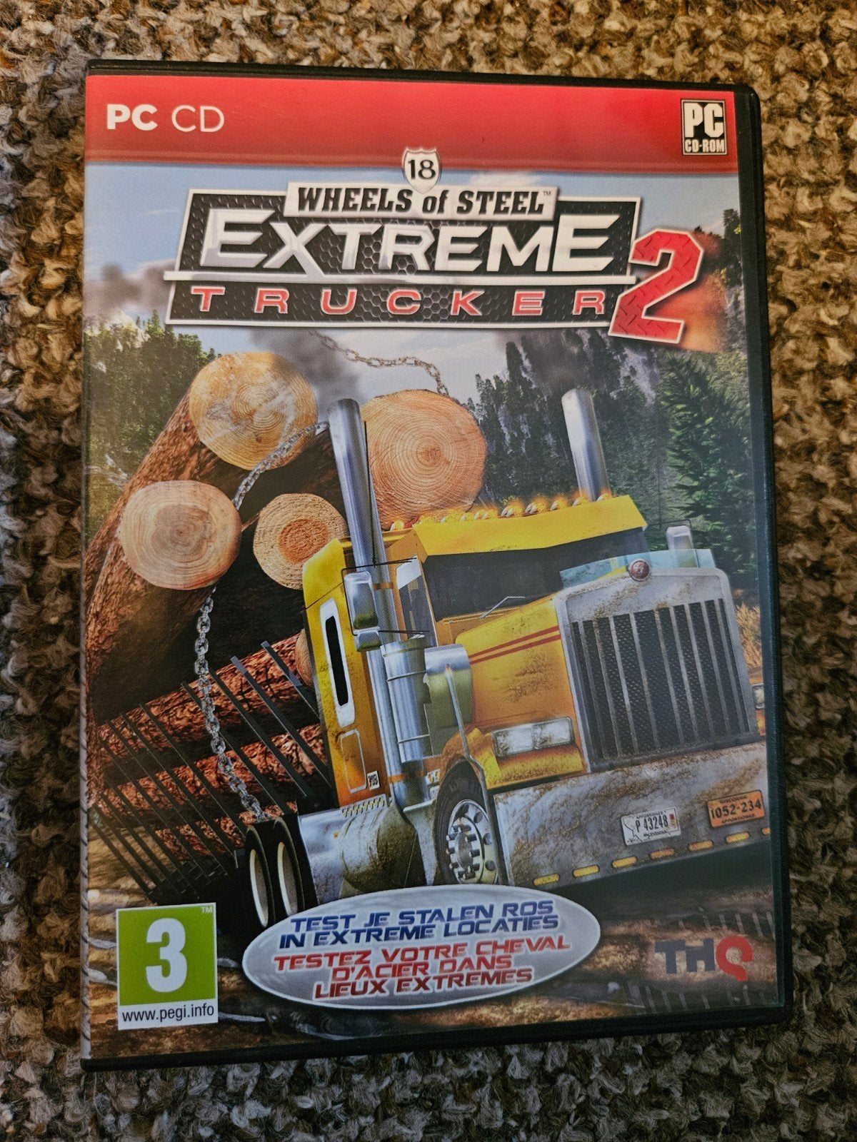 Wheels of Steel Extreme Trucker 2 PC CD-ROM, Gebruikt, 1 speler, Ophalen of Verzenden, Vanaf 3 jaar