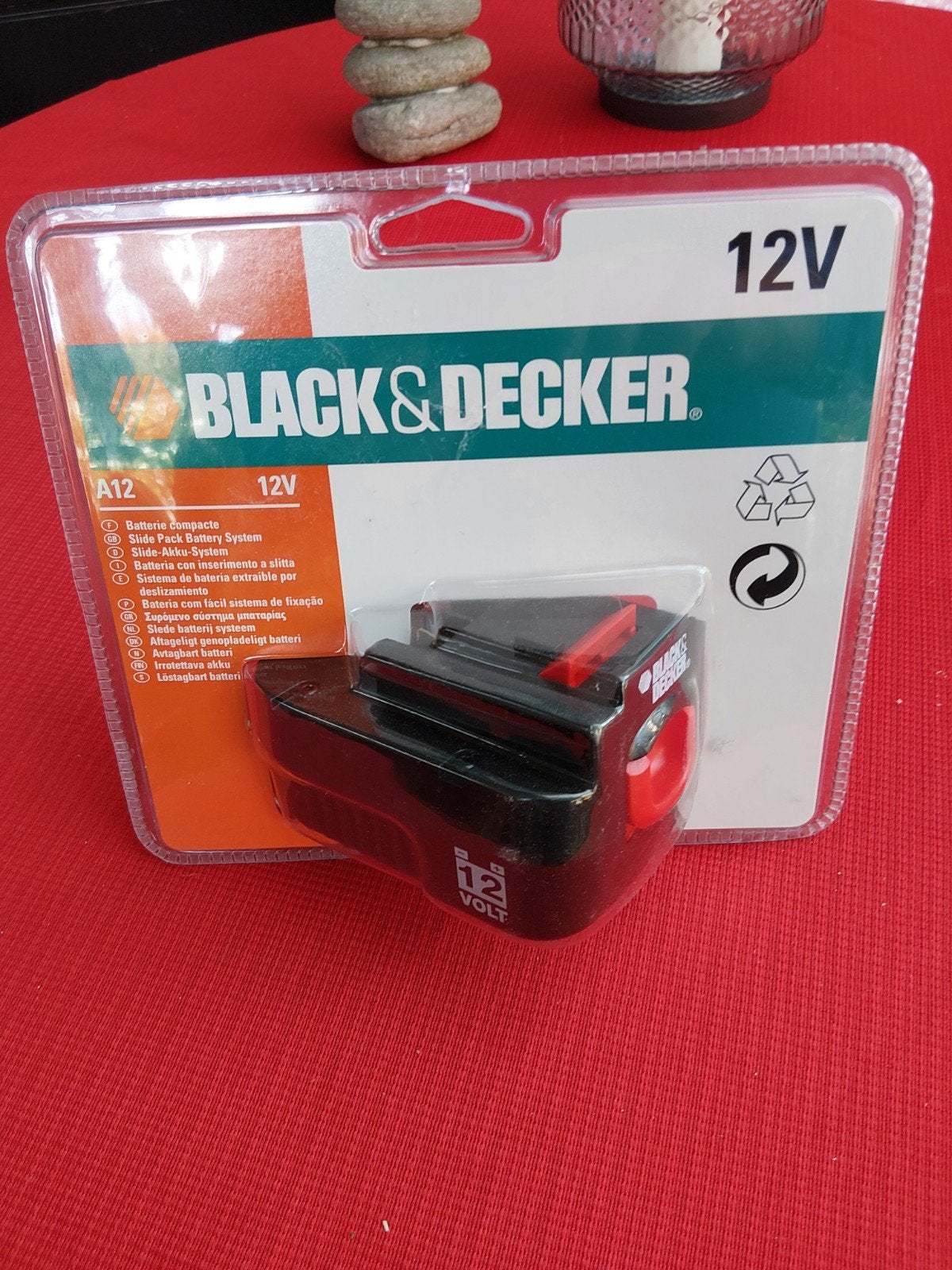 Black & Decker A12 12V Accu - Nieuw in verpakking, Ophalen, Nieuw