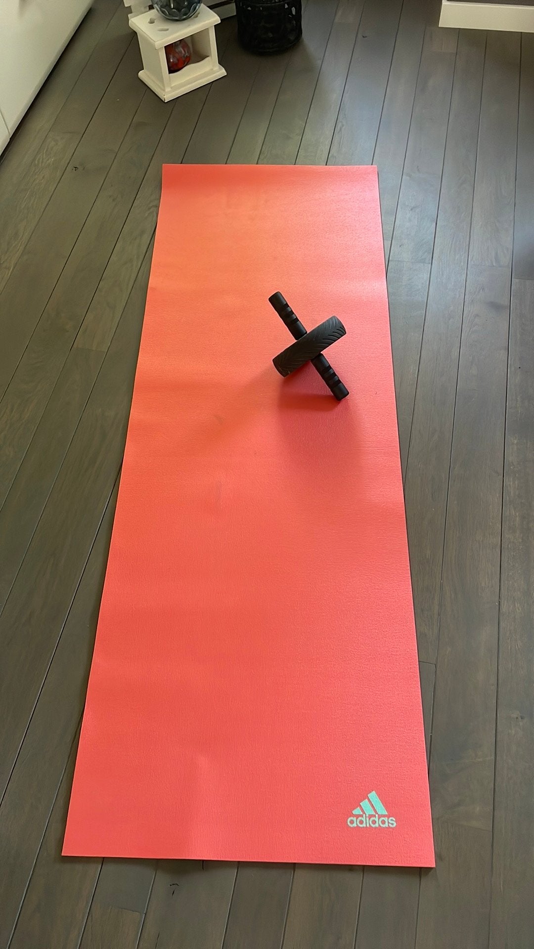 Adidas mat en ab roller, Ophalen of Verzenden, Zo goed als nieuw, Yogamat