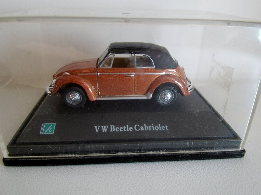 Hongwell Cararama 1/72 Volkswagen Kever Cabriolet, Verzenden, Zo goed als nieuw, Auto