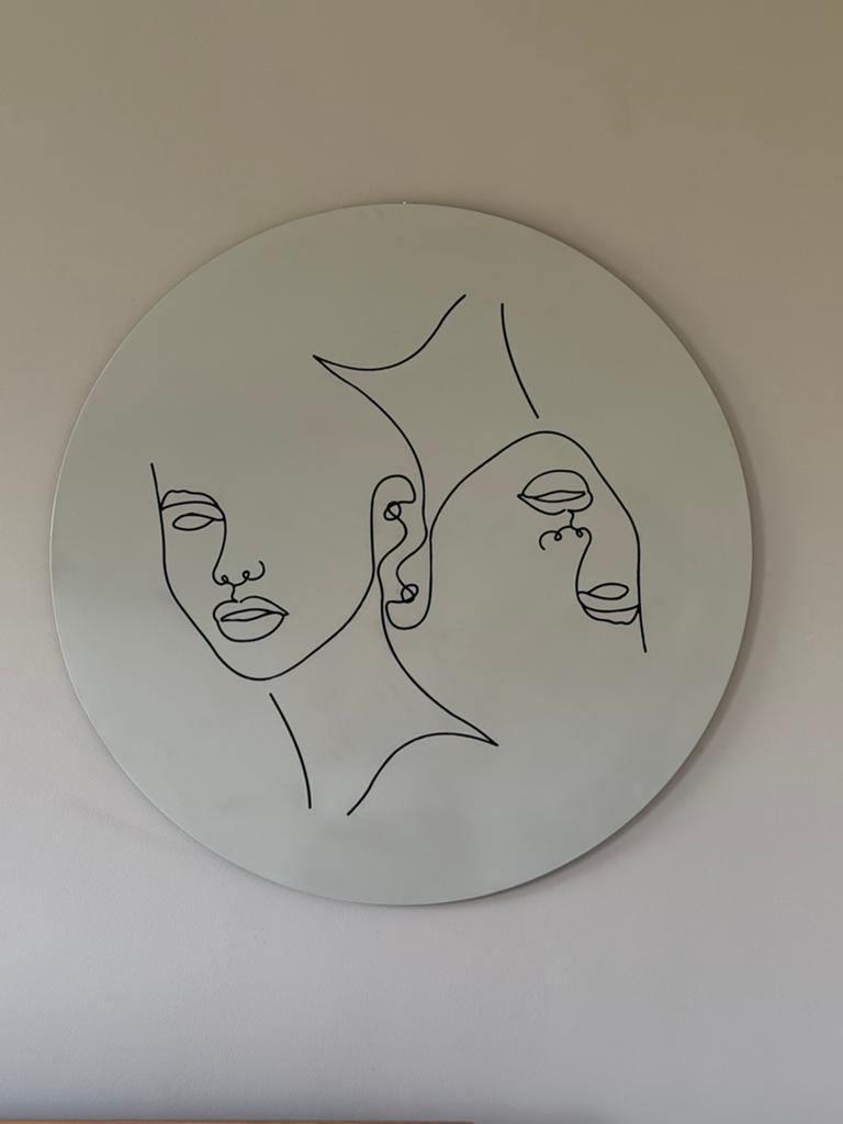 By boo silhouet 2 vrouwen, Ophalen of Verzenden, Zo goed als nieuw