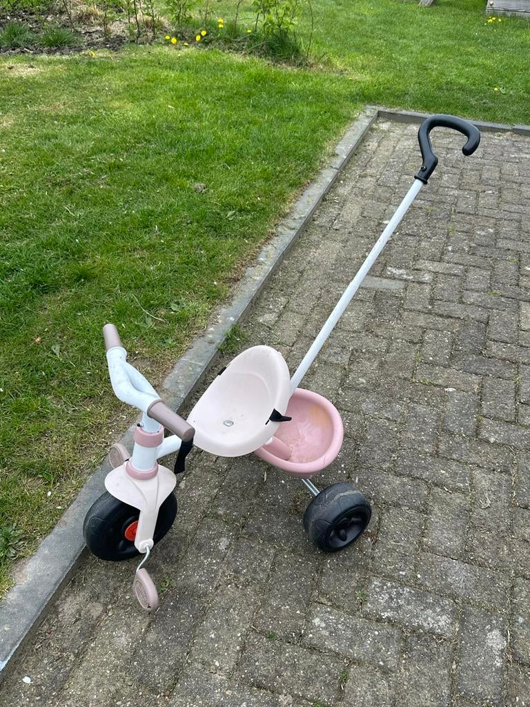 Fietsje met duwstang - Altijd binnen gestaan, Fietsen en Brommers, Ophalen, Gebruikt, Duwstang