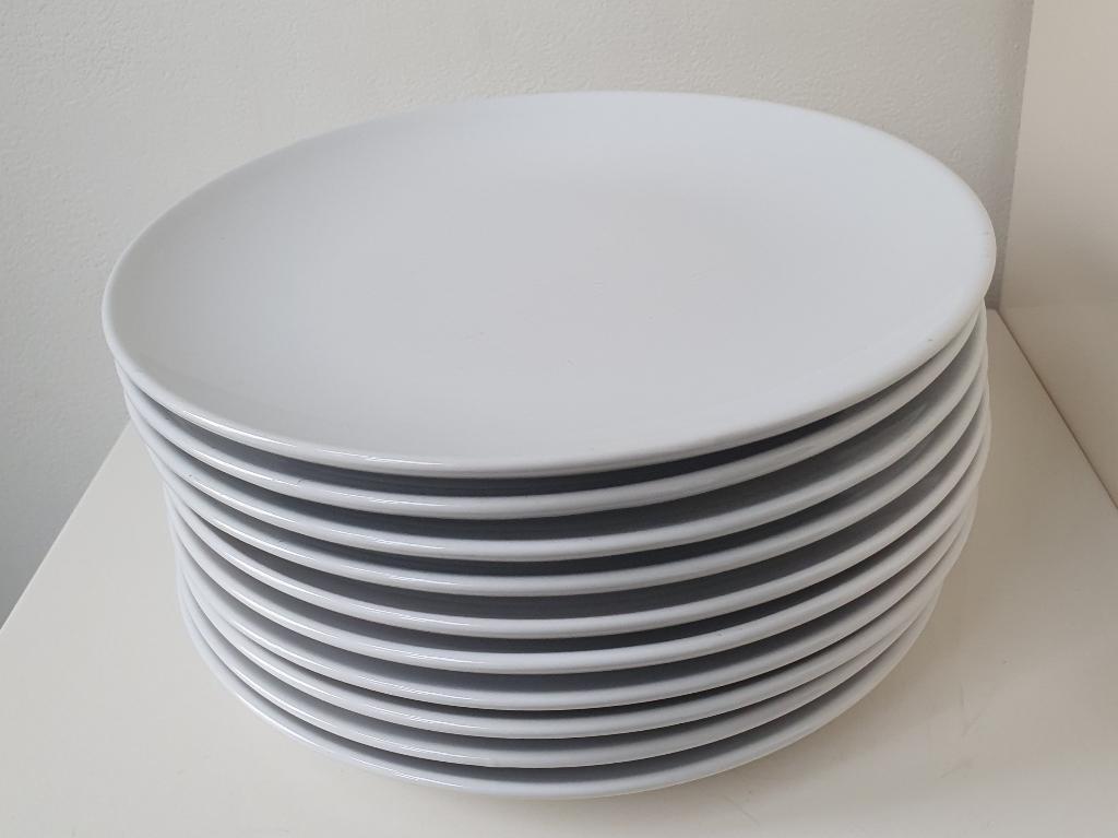 10 witte Ikea borden, Godmiddag, helemaal nieuw, Nieuw, Ophalen of Verzenden, Bord(en), Overige stijlen