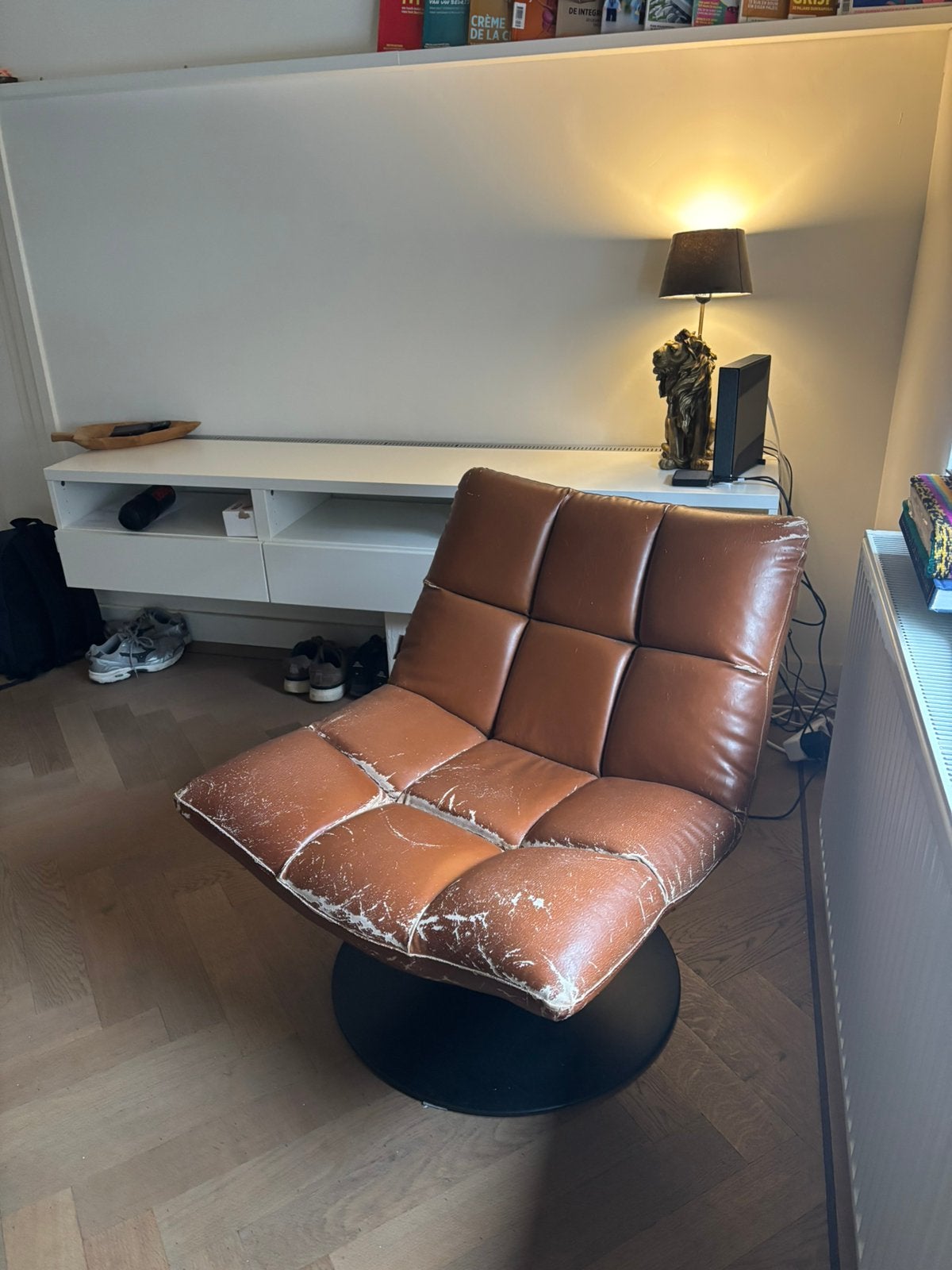 Dutchbone Fauteuil, Ophalen of Verzenden, Gebruikt, 75 tot 100 cm, 50 tot 75 cm