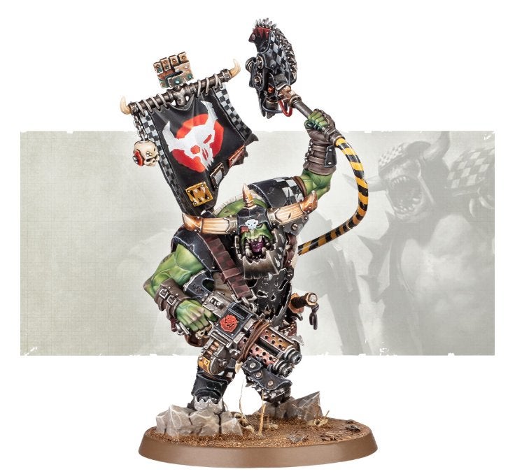 Warhammer 40k Armageddon Ork Warboss on Sprue, Ophalen of Verzenden, Nieuw, Warhammer, Figuurtje(s)