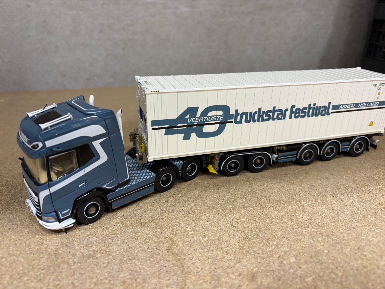 TEKNO DAF XG TRUCKSTAR FESTIVAL, Ophalen of Verzenden, Zo goed als nieuw, Bus of Vrachtwagen, Tekno