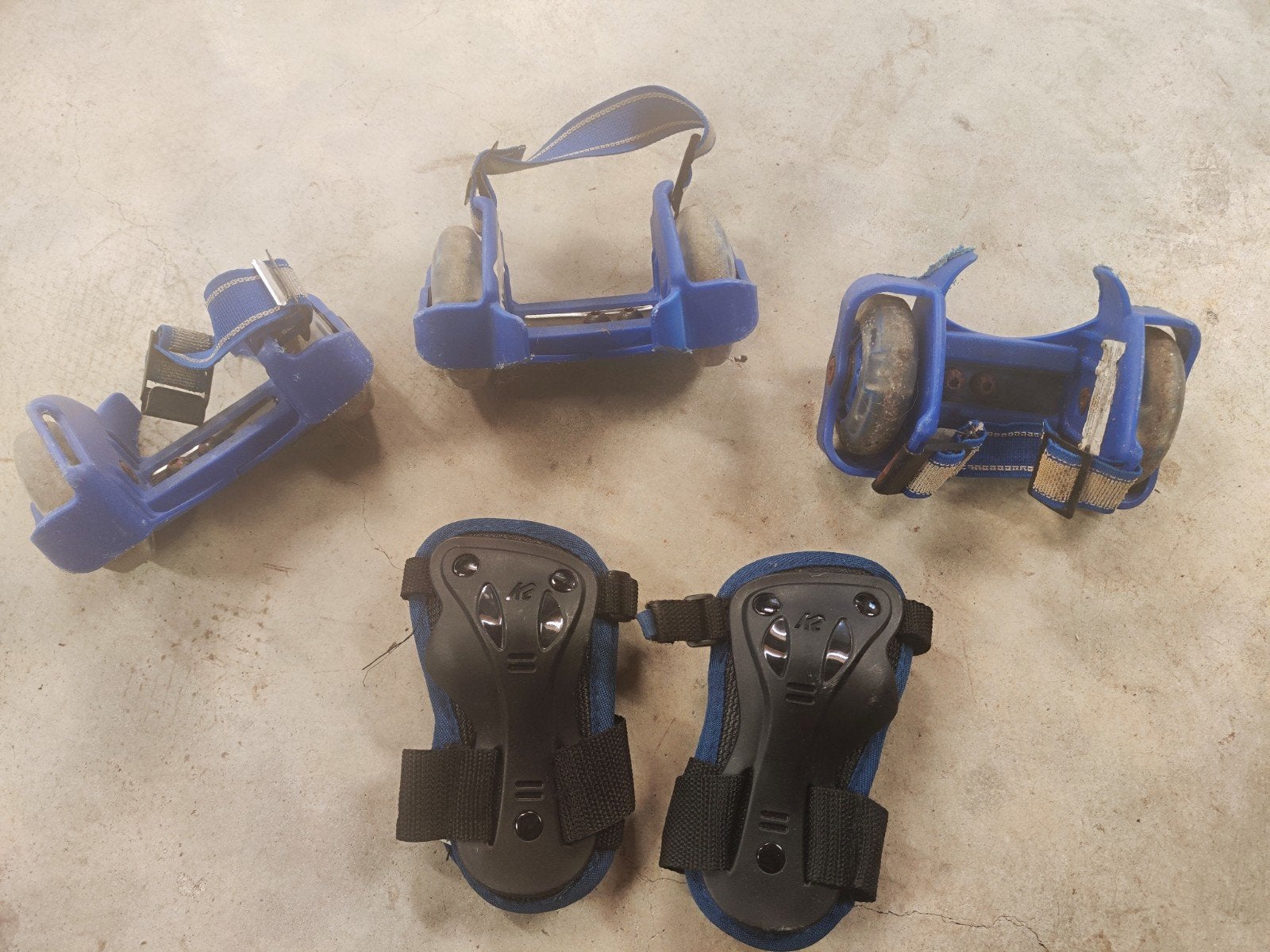 Invento Flash Roller Junior rolschaatsen blauw, Ophalen of Verzenden, Verstelbaar, Gebruikt, Kinderen