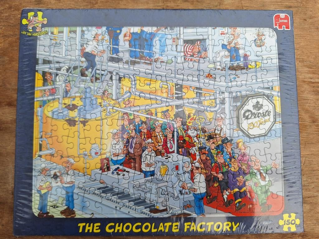 Jan van Haasteren Droste de Chocolade Fabriek 150 stukjes., Ophalen of Verzenden, Minder dan 500 stukjes
