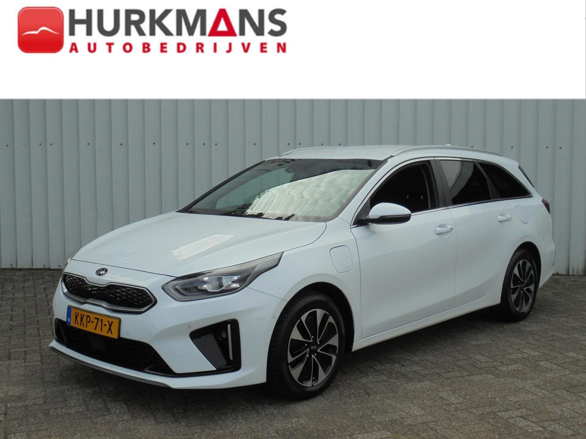Kia Ceed Sw 1.6 GDI PHEV AUTOMAAT EXECUTIVELINE ZEER LUXE !, Auto's, Automaat, Gebruikt, Wit, Leder