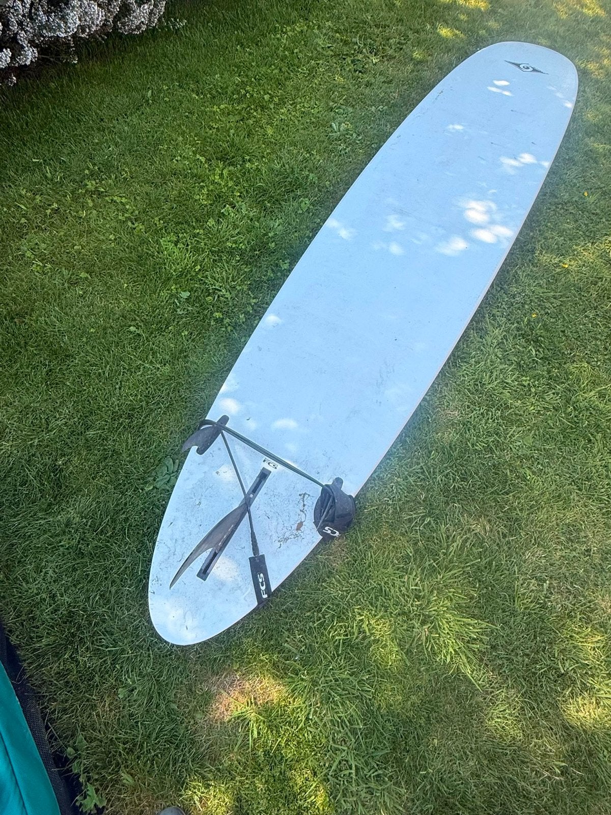 BIC Kunststof Longboard Surfplank - Goede staat, Ophalen, Gebruikt, Longboard, Met vinnen