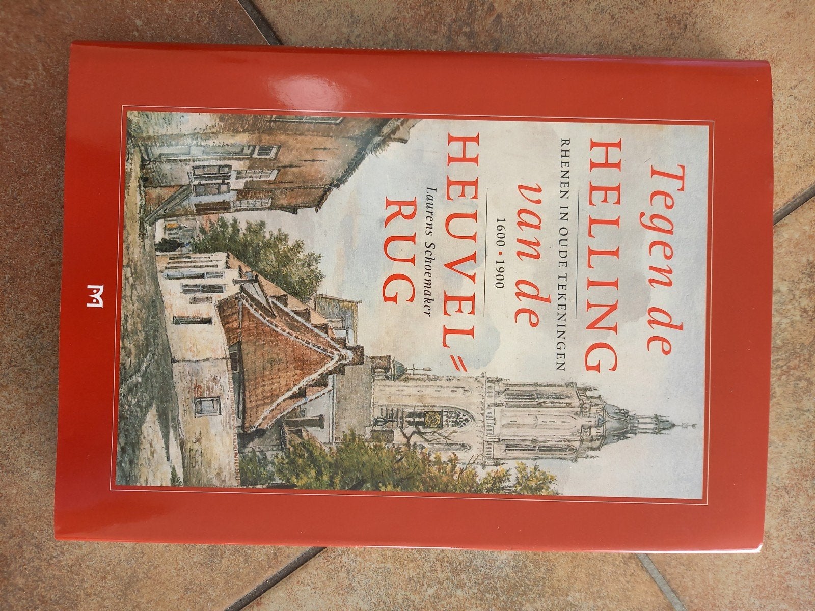 Boek  " Tegen de helling van de heuvelrug.", Ophalen, Zo goed als nieuw
