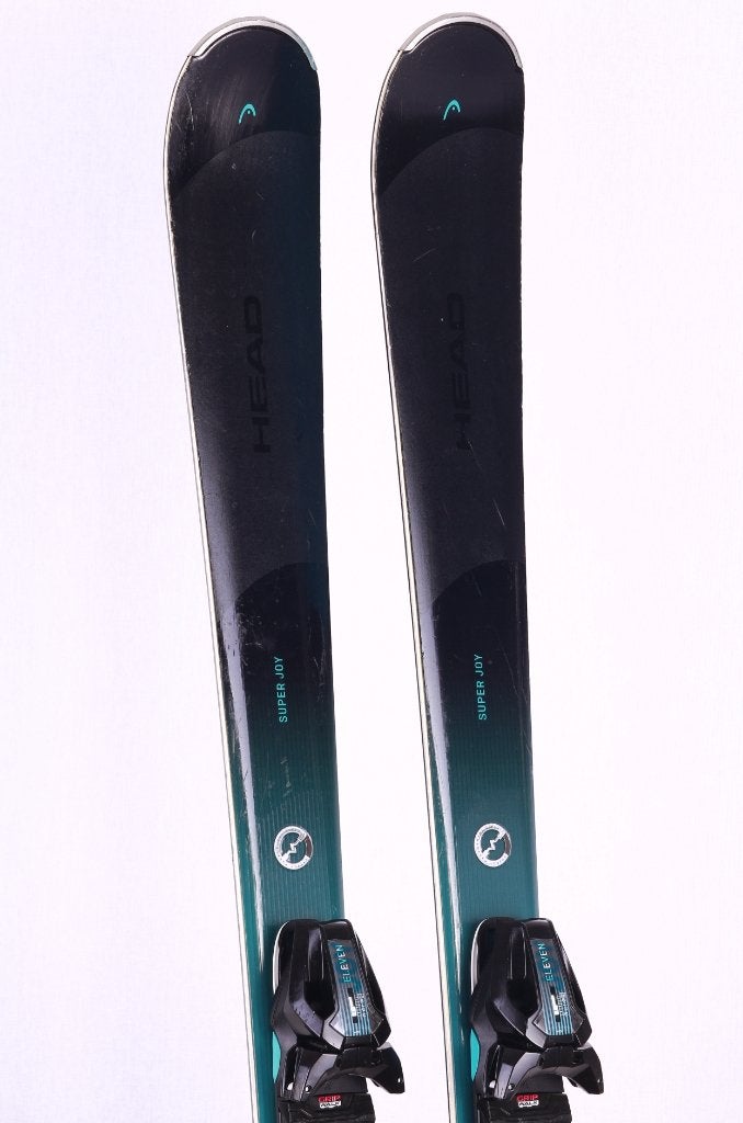 143 158 dames ski's HEAD SUPER JOY 2024, black/blue, Sport en Fitness, 140 tot 160 cm, Gebruikt, Verzenden, Carve