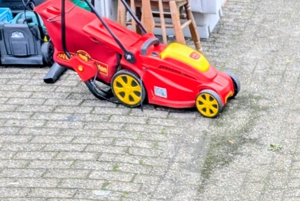 Wolf-Garten A370E 1600W elektrische grasmaaier, Ophalen, Opvangzak, Elektrische grasmaaier, Zo goed als nieuw