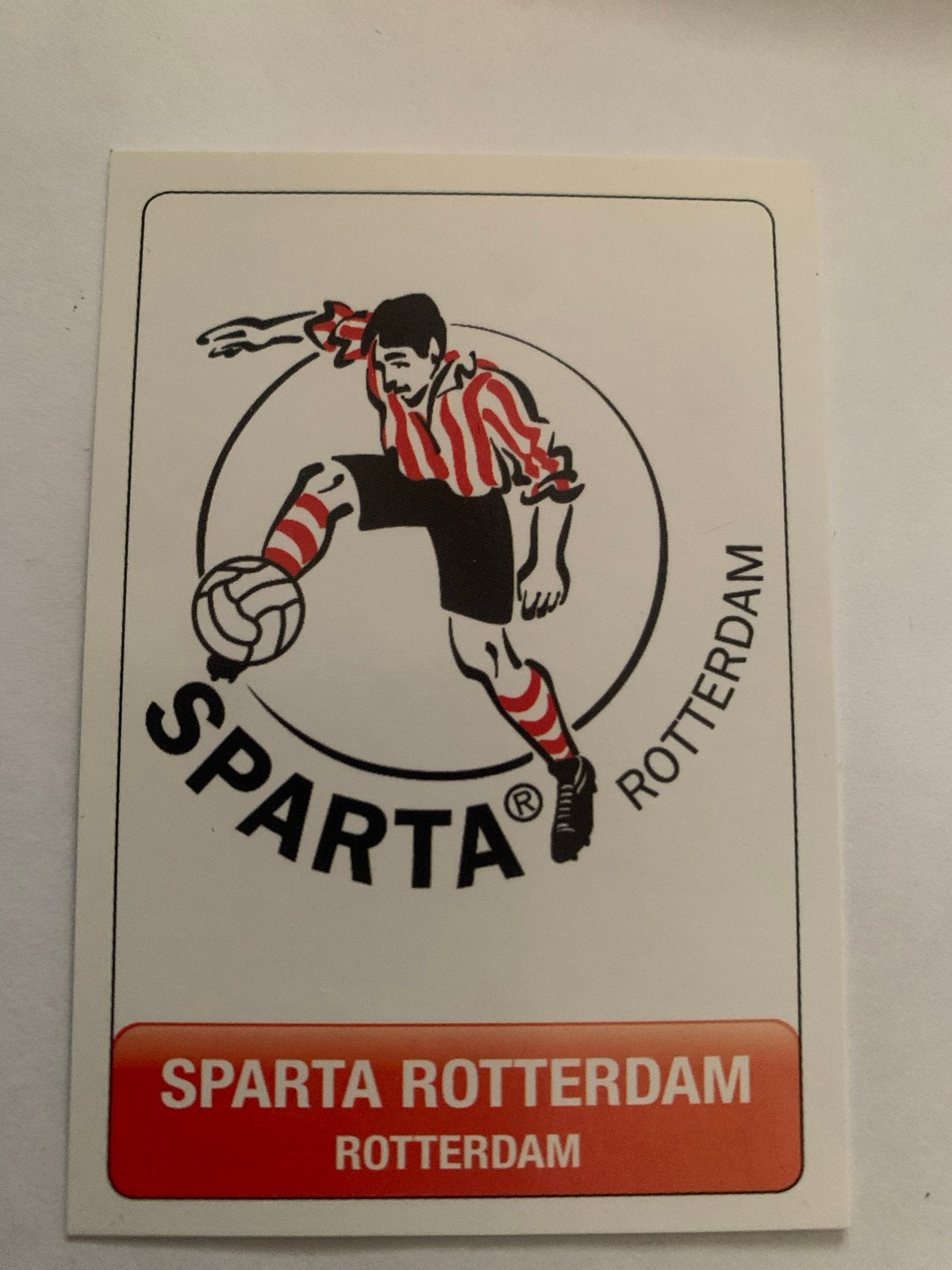 Sparta Rotterdam Spelerskaart - Plus Eredivisie, Verzamelen, Ophalen of Verzenden, Zo goed als nieuw, Sparta, Spelerskaart