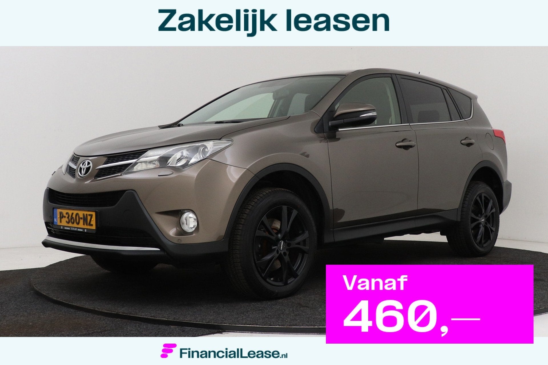 Toyota RAV4 2.0 Style 4WD | Trekhaak | Keyless | Stoelverwar, Euro 5, Gebruikt, Zwart, 4 cilinders