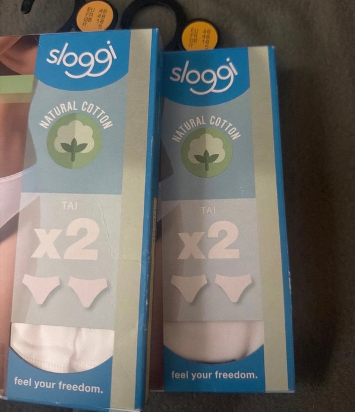Sloggi Natural Cotton Tai slips (2-pack), Verzenden, Wit, Slip