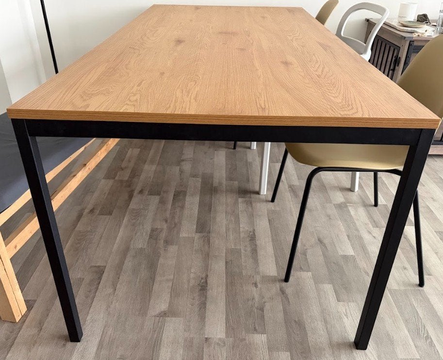 Dining table MOOS Jaxon Eettafel 180 x 90 cm, Huis en Inrichting, Tafels | Eettafels, Ophalen, Modern industrial, 50 tot 100 cm