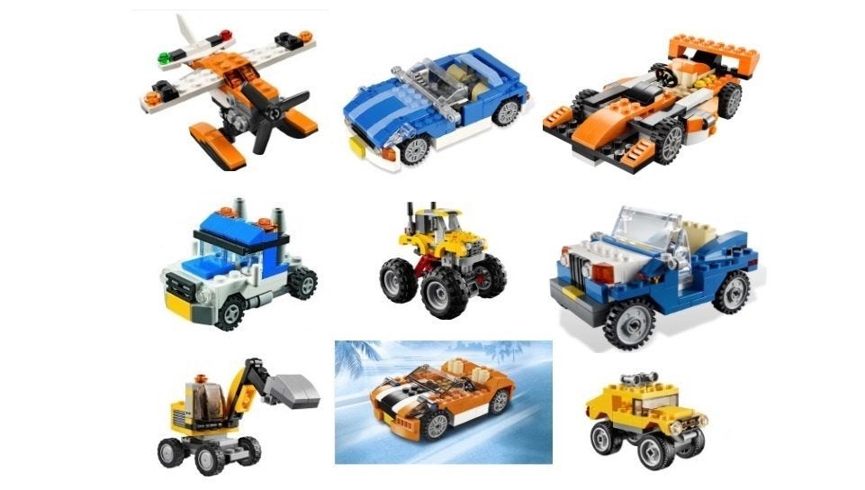 Lego Creator 8 complete 3in1 sets - ruim 700 stukjes zgan, Kinderen en Baby's, Speelgoed | Duplo en Lego, Lego, Ophalen of Verzenden