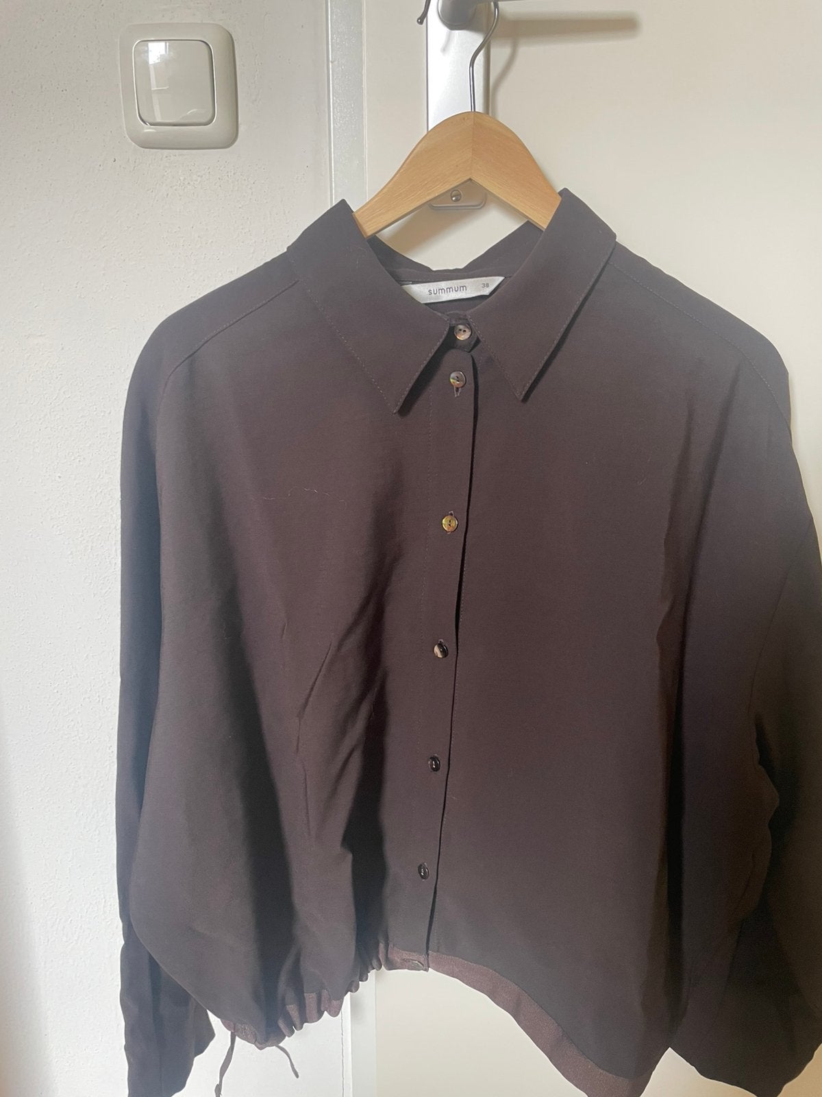 Summum blouse, Ophalen of Verzenden, Zo goed als nieuw, Maat 38/40 (M), Bruin