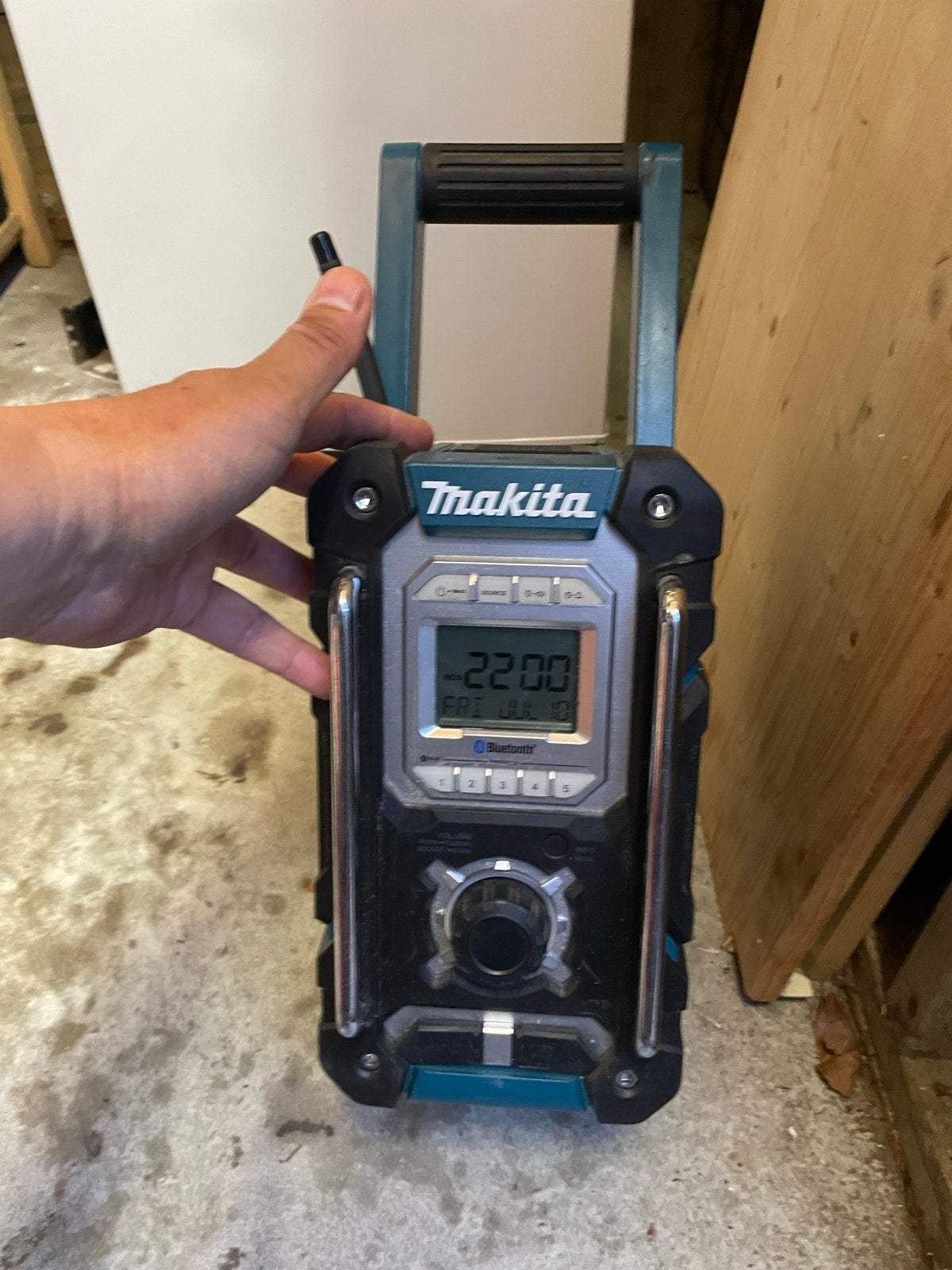 Makita DMR108 Bouwradio met Bluetooth - Gebruikt, Ophalen of Verzenden, Gebruikt, Bouwradio