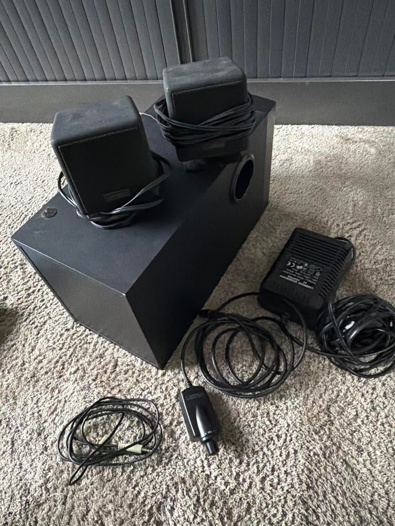 Creative Cambridge SoundWorks Digital 2.1 Speakerset, Audio, Tv en Foto, Luidsprekers, Ophalen of Verzenden, Gebruikt, Minder dan 60 watt