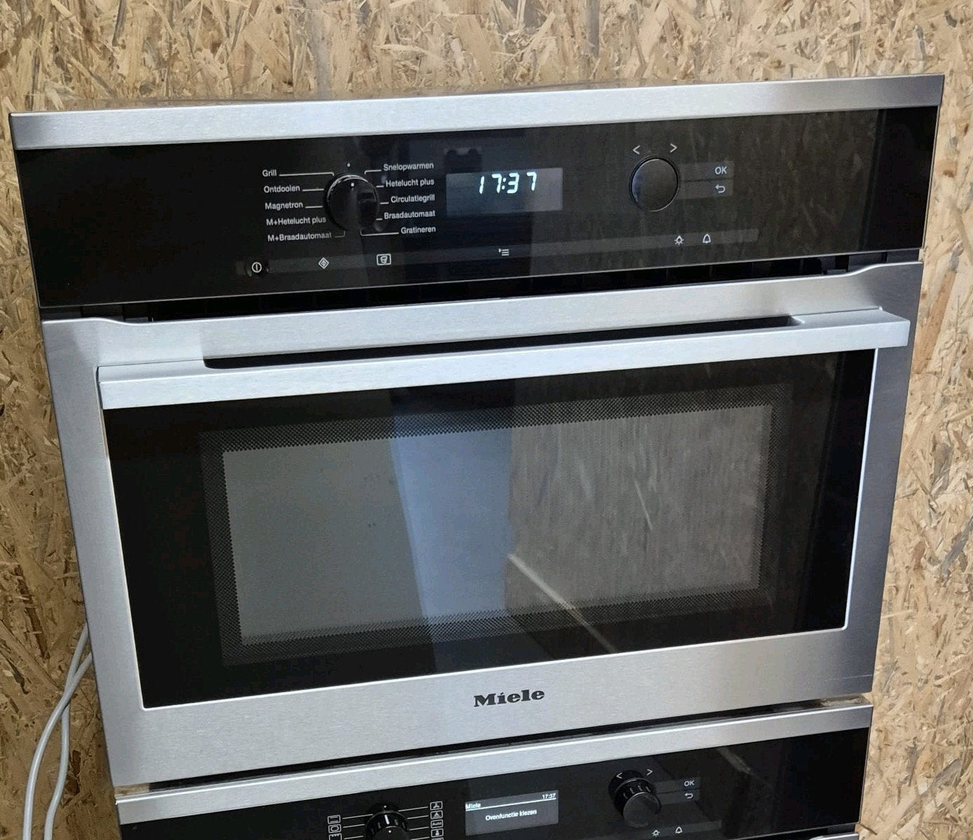Luxe Miele H6300BM combi oven/ magnetron, Ophalen, 45 tot 50 cm, 60 cm of meer, Inbouw