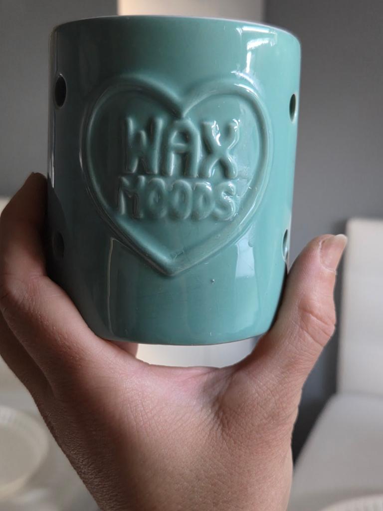 Wax Moods Geurbrander - Mintgroen Keramiek, Overige materialen, Ophalen of Verzenden, Zo goed als nieuw, Groen