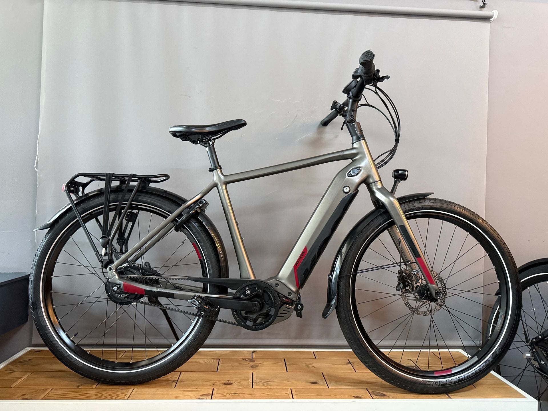 Elektrische herenfiets KOGA PACE B10 BOSCH PERFORMANCE CX, Fietsen en Brommers, -, -, Zo goed als nieuw, 51 tot 55 cm