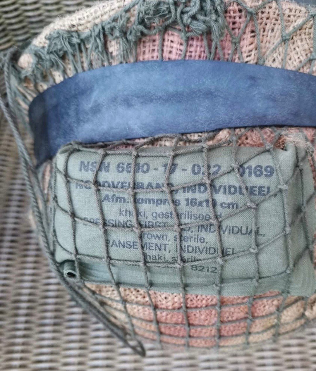 Militaire diensthelm, soldatenhelm zoals getoond, Ophalen of Verzenden, Landmacht, Nederland
