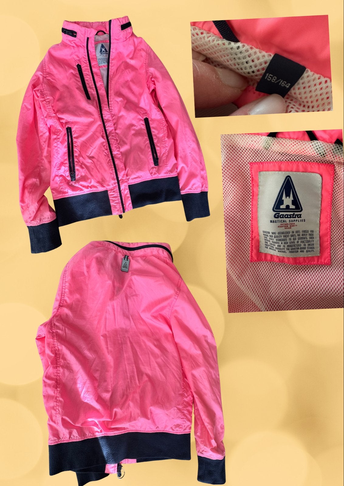 Gaastra Zomerjas Maat S - Neon Roze, Ophalen of Verzenden, Zo goed als nieuw, Maat 36 (S), Roze