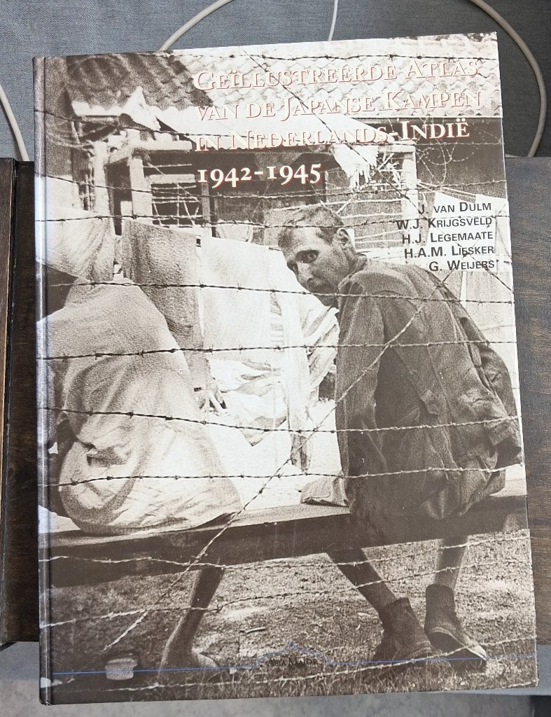 Geïll. Atlas van de Japanse Kampen in Nederlands-Indië, Boeken, Ophalen of Verzenden, 20e eeuw of later, Nieuw, J. van Dulm e.a.