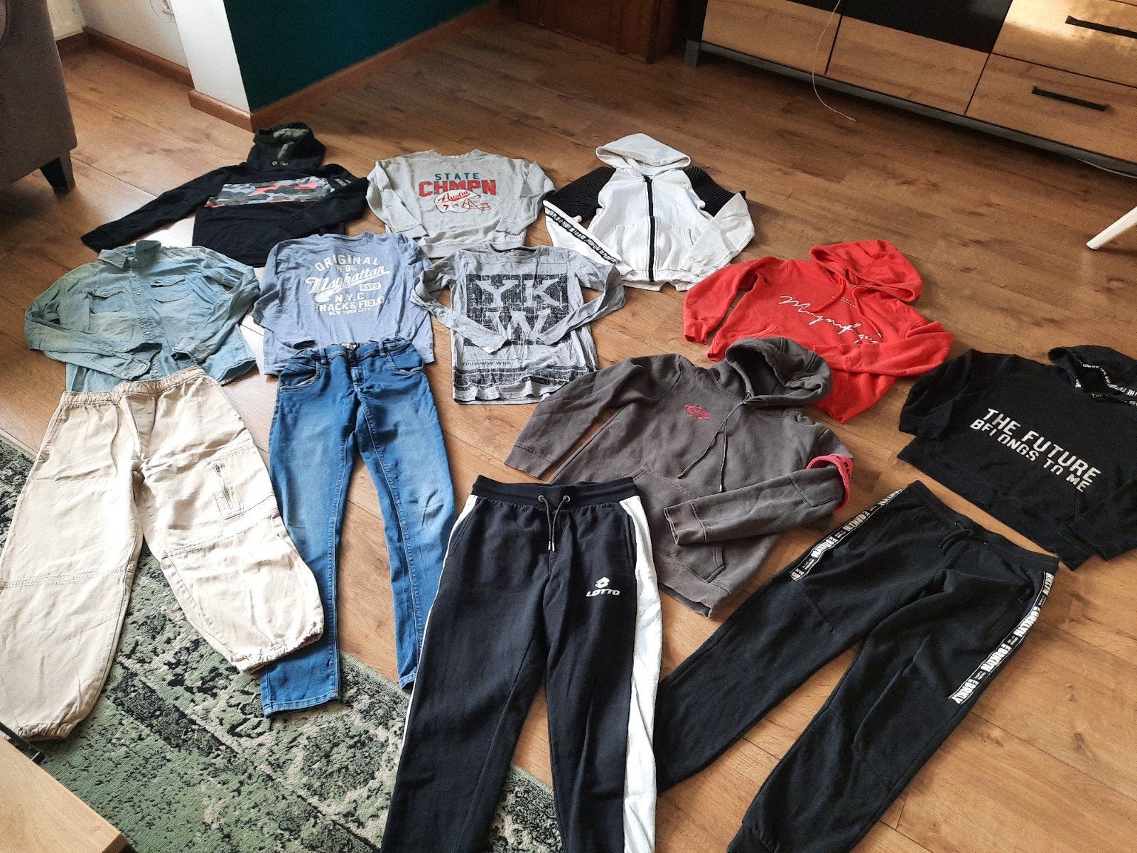 Jongens kledingpakket maat 146-152, Ophalen of Verzenden, Gebruikt, Maat 146