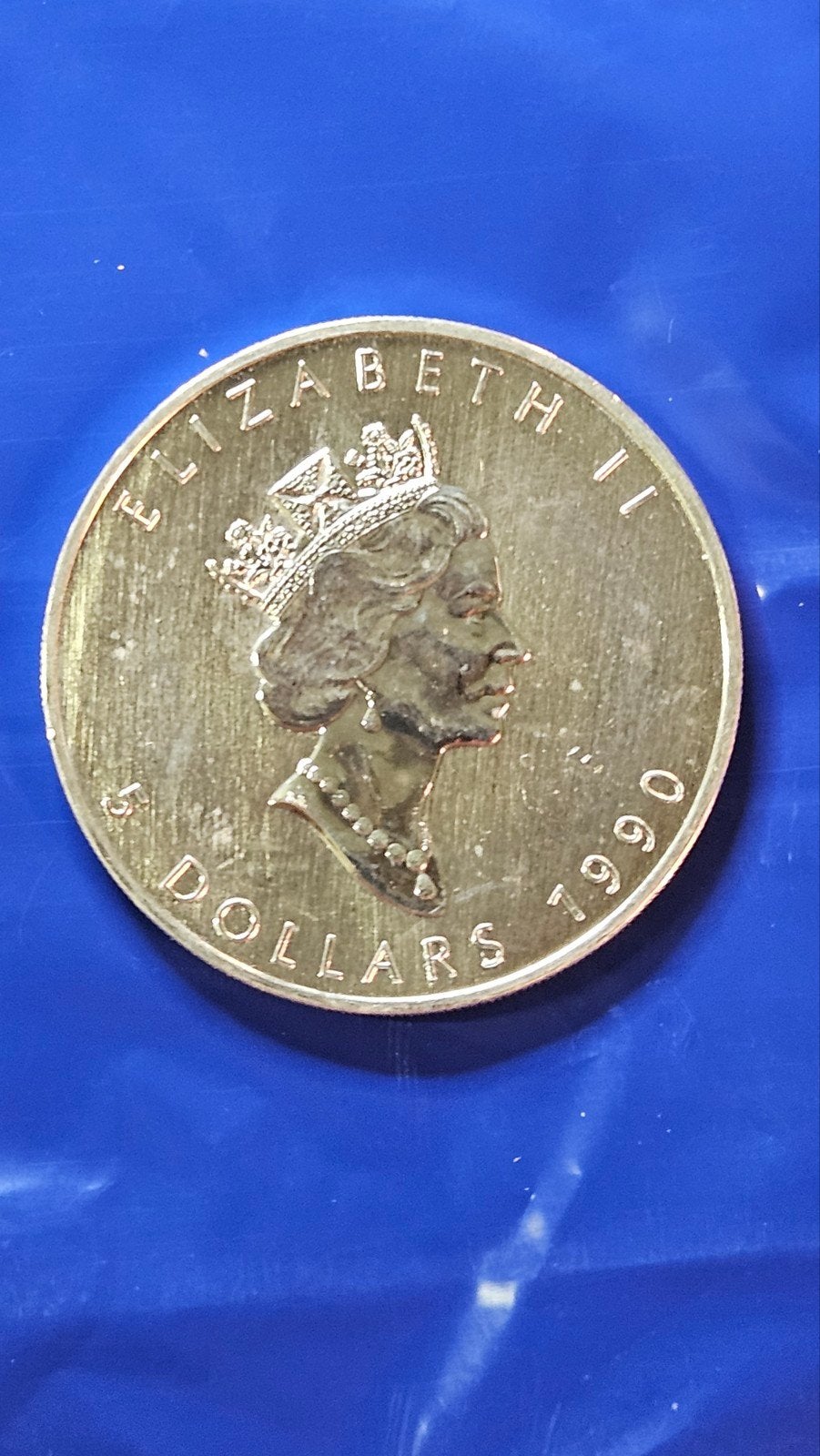 1 ounce maple leaf 1990, Ophalen of Verzenden