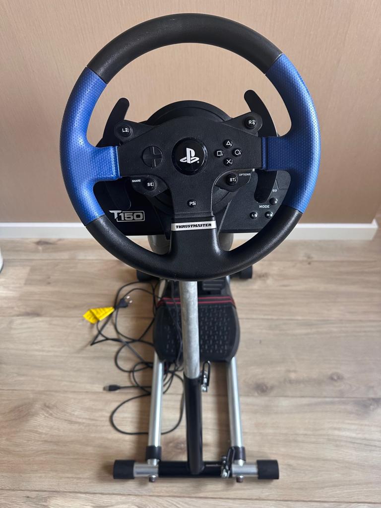 Thrustmaster T150 RS Force Feedback met Wheel stand, Spelcomputers en Games, Spelcomputers | Sony PlayStation Consoles | Accessoires