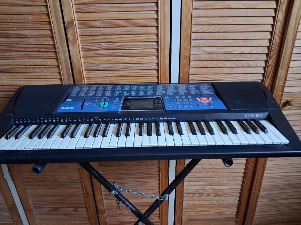 Yamaha CTK-511 keyboard, Muziek en Instrumenten, Keyboards, Ophalen, Midi-aansluiting, Yamaha, 61 toetsen