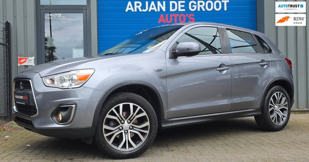 Mitsubishi ASX 1.6 Cleartec Clima Cruise Camera 18" velgen D, Auto's, Mitsubishi, Stof, Gebruikt, Zwart, 4 cilinders