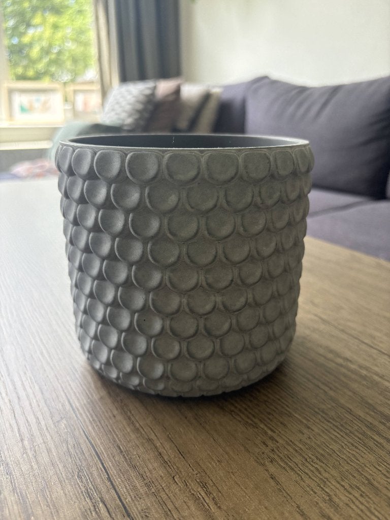BÄCKDRÅG plant pot from IKEA, Ophalen, Rond, Zo goed als nieuw, Aardewerk
