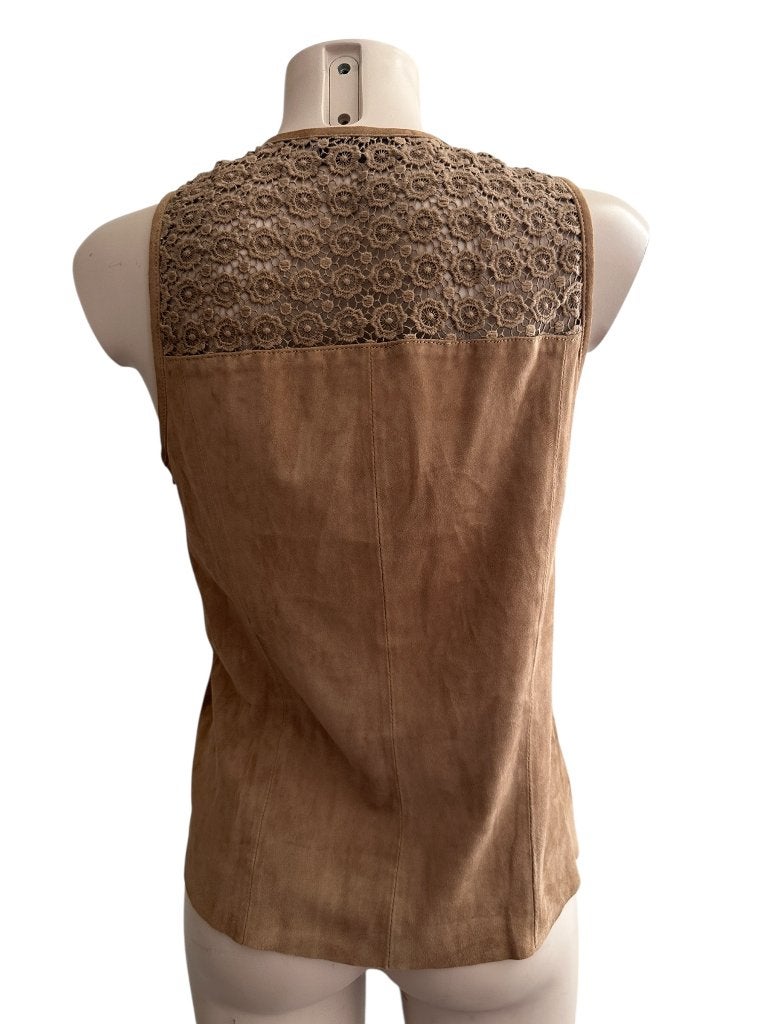 Ibana top S, Bruin, Ophalen of Verzenden, Zo goed als nieuw, Zonder mouw