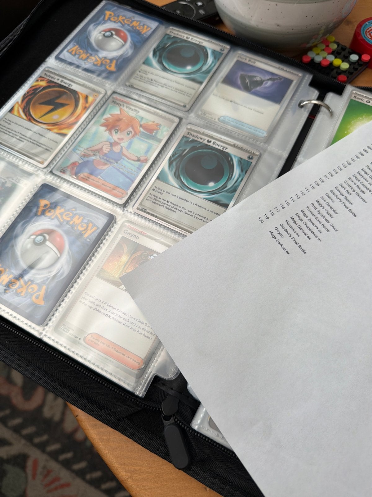 Gezocht: Pitch Black Pokémon kaarten (afvinklijst), Ophalen, Zo goed als nieuw