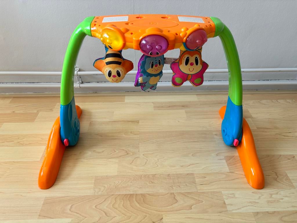 Babygym met licht en geluid - Vrolijke insecten, Kinderen en Baby's, Speelgoed | Babyspeelgoed, Ophalen, Gebruikt, Babygym, Met licht