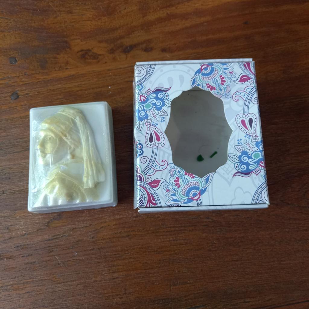 Het meisje met de parel handgemaakte zeep Israel, Verzamelen, Ophalen of Verzenden